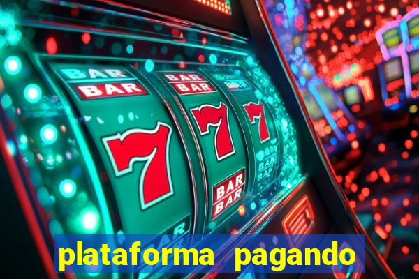 plataforma pagando no cadastro slots